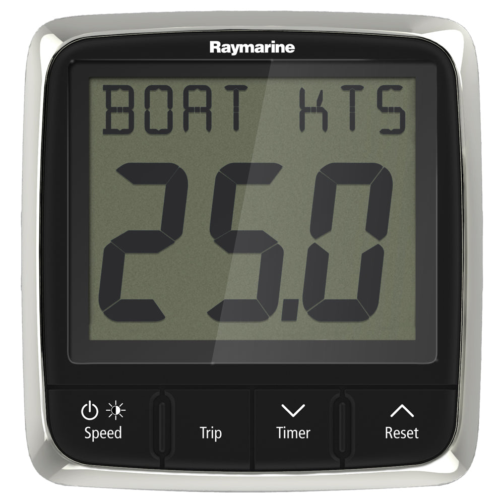 Raymarine i50 Speed Display System w/Nylon Thru-Hull Transducer [E70147] - Brand_Raymarine, Marine Navigation & Instruments, Marine Navigation & Instruments | Instruments, Rebates - Raymarine - Instruments