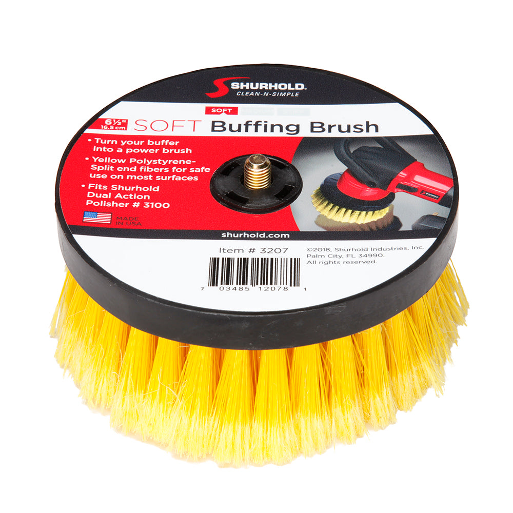 Shurhold 6-1/2" Soft Brush f/Dual Action Polisher [3207] - Premium Cleaning from Shurhold - Just $21.98! 