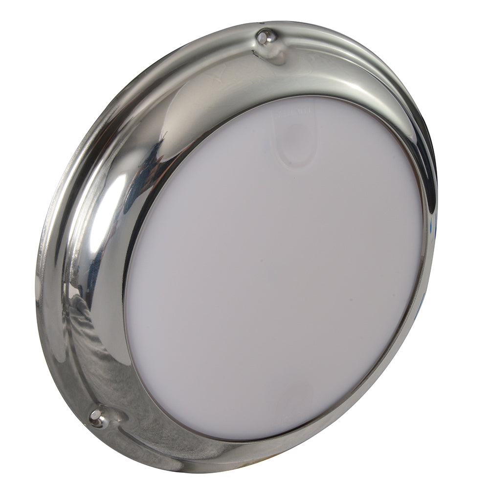 Lumitec TouchDome - Dome Light - Polished SS Finish - 2-Color White/Red Dimming [101098] - Premium Dome/Down Lights from Lumitec - Just $112.99! 