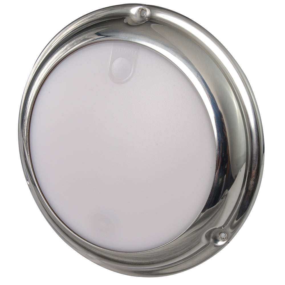 Lumitec TouchDome - Dome Light - Polished SS Finish - 2-Color White/Red Dimming [101098] - Premium Dome/Down Lights from Lumitec - Just $112.99! 