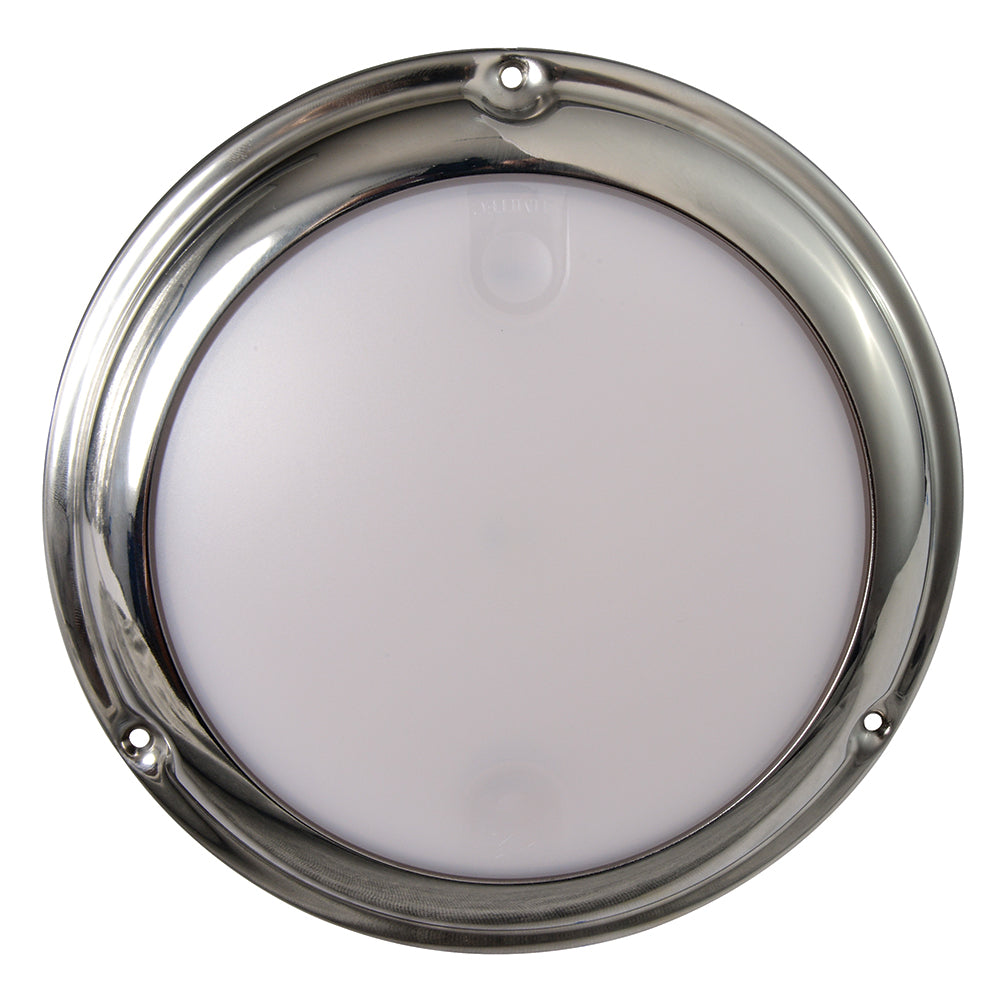 Lumitec TouchDome - Dome Light - Polished SS Finish - 2-Color White/Red Dimming [101098] - Premium Dome/Down Lights from Lumitec - Just $112.99! 