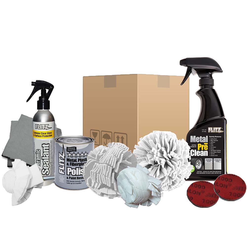 Flitz Detailers Choice Kit *In Box [PDK 25503] - Premium Cleaning from Flitz - Just $179.95! 