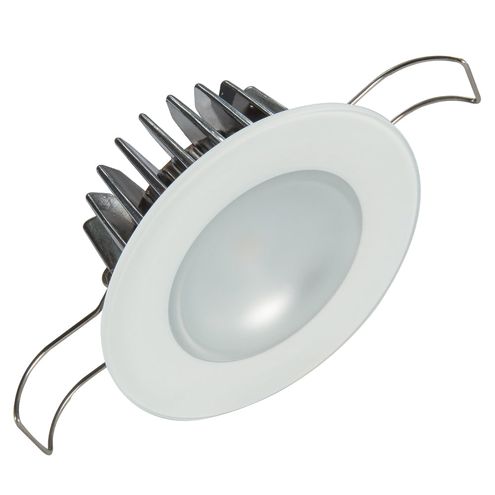 Lumitec Mirage - Flush Mount Down Light - Glass Finish/No Bezel - Warm White Dimming [113199] - 1st Class Eligible, Brand_Lumitec, Lighting, Lighting | Dome/Down Lights - Lumitec - Dome/Down Lights