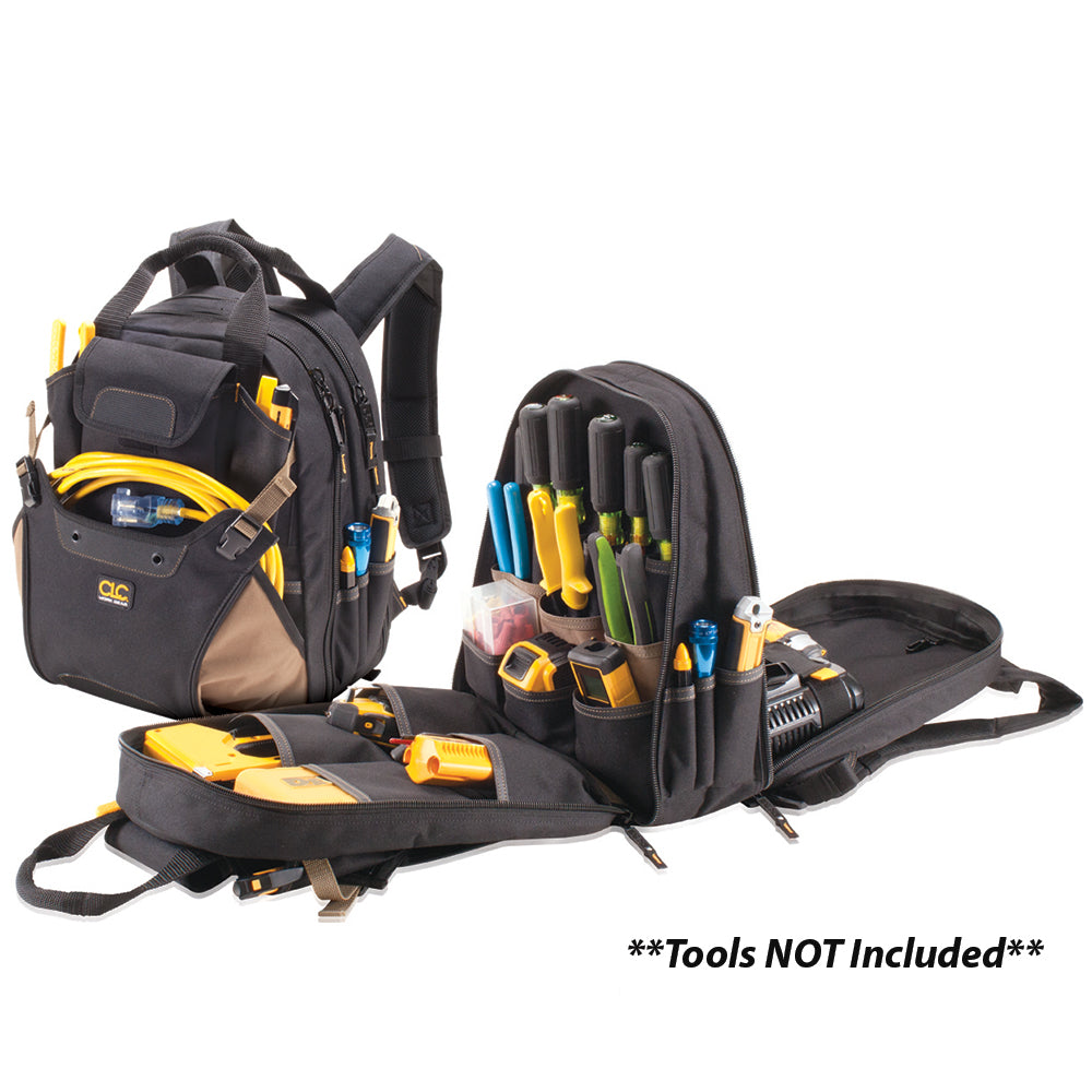 CLC 1134 Deluxe Tool Backpack [1134] - Brand_CLC Work Gear, Electrical, Electrical | Tools, MAP - CLC Work Gear - Tools