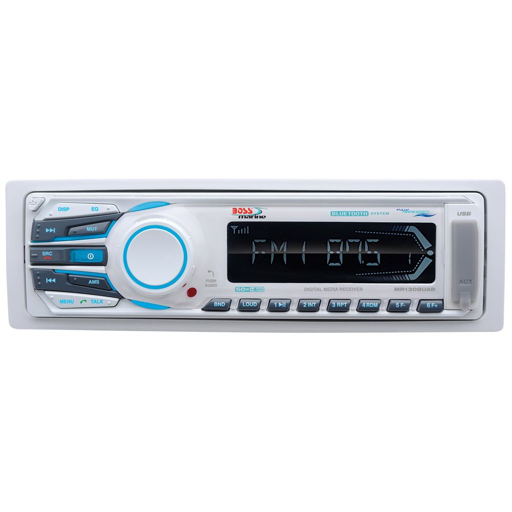 Boss Audio MR1308UAB Marine Stereo w/AM/FM/BT/USB [MR1308UAB] - Premium Stereos from Boss Audio - Just $61.99! 