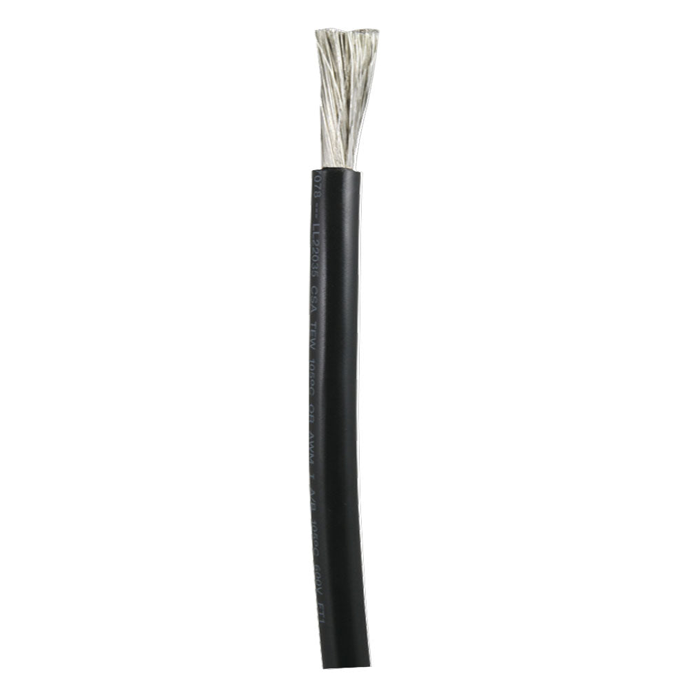 Ancor Black 2/0 AWG Battery Cable - Sold By The Foot [1170-FT] - Premium Wire from Ancor - Just $7.99! 