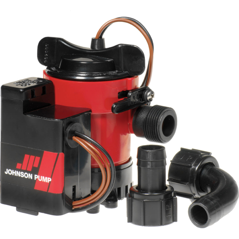 Johnson Pump Cartridge Combo 1000GPH Auto Bilge Pump w/Switch - 12V [05903-00] - Premium Bilge Pumps from Johnson Pump - Just $92.99! 