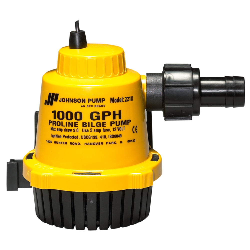 Johnson Pump Proline Bilge Pump - 1000 GPH [22102] - Premium Bilge Pumps from Johnson Pump - Just $45.99! 