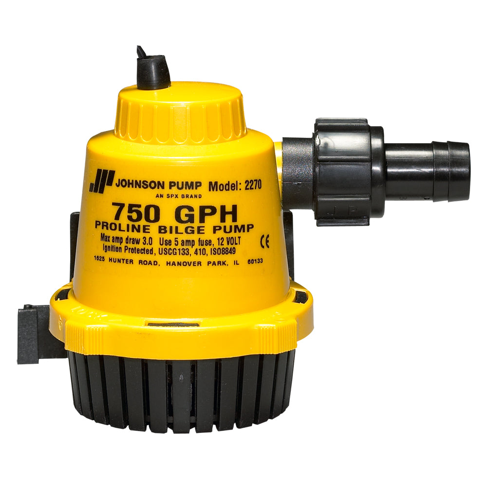 Johnson Pump Proline Bilge Pump - 750 GPH [22702] - Premium Bilge Pumps from Johnson Pump - Just $42.99! 