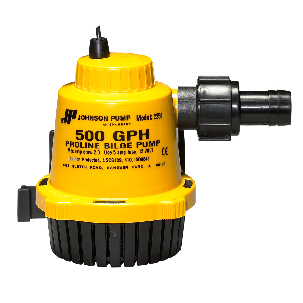 Johnson Pump Proline Bilge Pump - 500 GPH [22502] - Premium Bilge Pumps from Johnson Pump - Just $37.99! 