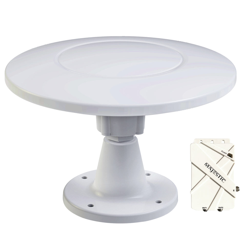 Majestic UFO X Ultra High Gain 30dB Digital TV Antenna - 12V [UFO X] - Premium Over-The-Air TV Antennas from Majestic Global USA - Just $192.89! Shop now at Boat Gear Depot