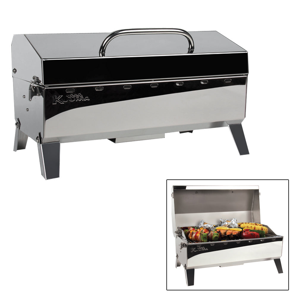 Kuuma Stow N Go 160 Gas Grill w/Thermometer and Ignitor [58131] - Premium Deck / Galley from Kuuma Products - Just $244.99! 