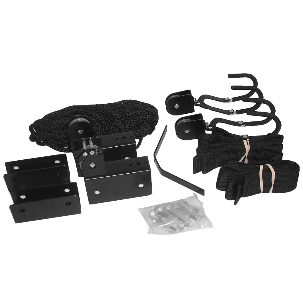 Attwood Kayak Hoist System - Black [11953-4] - Premium Accessories from Attwood Marine - Just $28.99! 