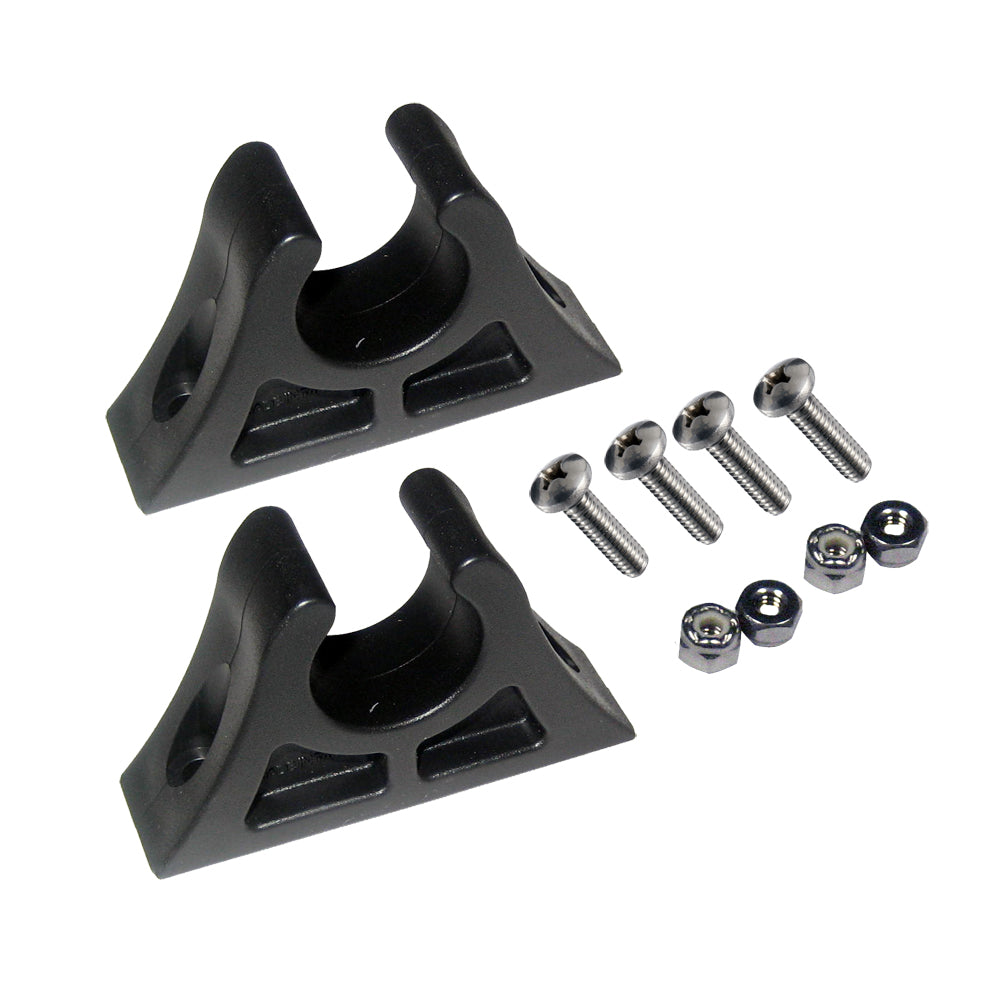 Attwood Paddle Clips - Black [11780-6] - Premium Accessories from Attwood Marine - Just $5.99! 