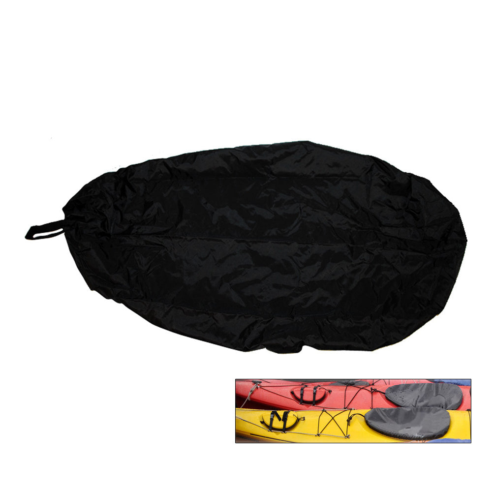 Attwood Universal Fit Kayak Cockpit Cover - Black [11775-5] - Premium Accessories from Attwood Marine - Just $16.99! 