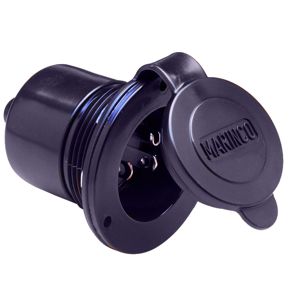 Marinco Marine On-Board Hard Wired Charger Inlet - 15Amp - Black [150BBI] - 1st Class Eligible, Boat Outfitting, Boat Outfitting | Shore Power, Brand_Marinco, Electrical, Electrical | Shore Power - Marinco - Shore Power