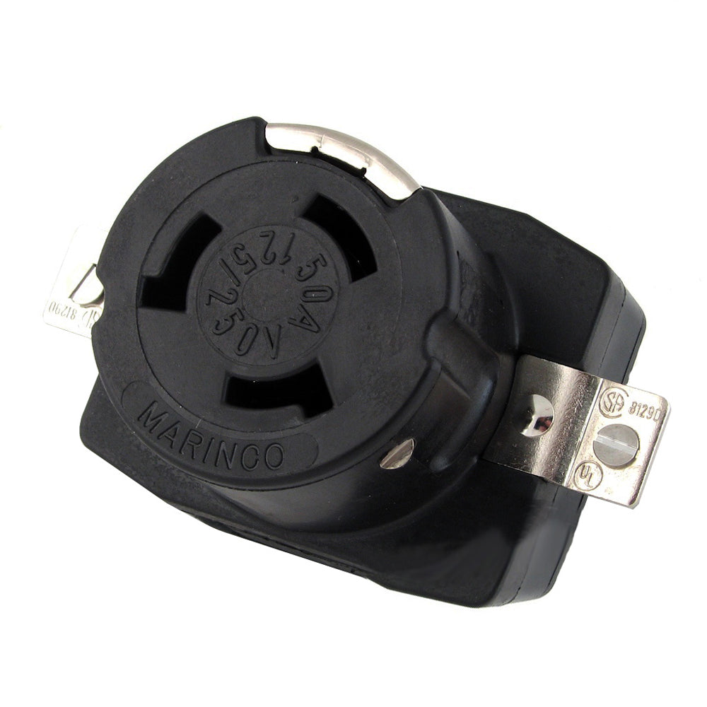 Marinco 6369CR 125/250V 50Amp Wire Dockside Receptacle [6369CR] - Premium Shore Power from Marinco - Just $114.99! 