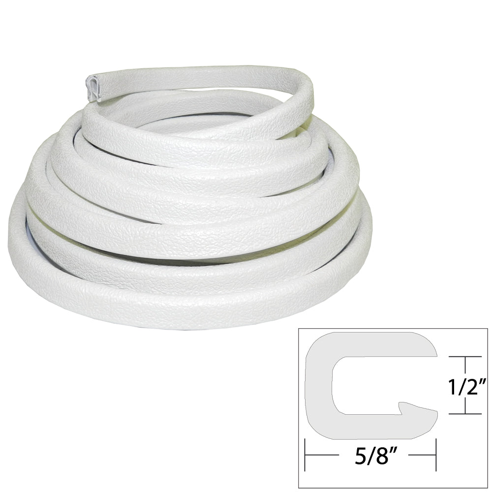 TACO Flexible Vinyl Trim - 1/2" Opening x "W x 25'L - White [V30-1316W25-1] - Premium Accessories from TACO Marine - Just $65.99! 