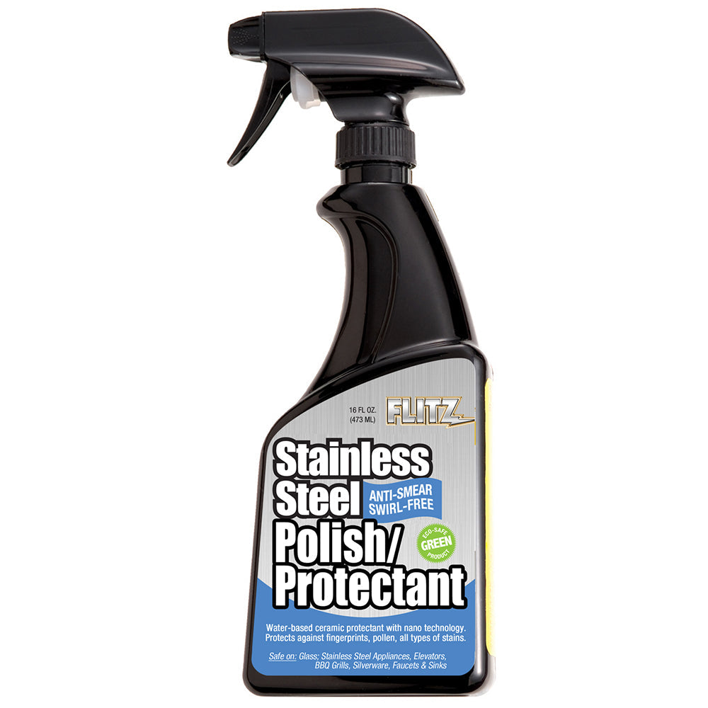 Flitz Stainless Steel Polish/Protectant - 16oz Spray [SS 01306] - Premium Cleaning from Flitz - Just $16.95! 