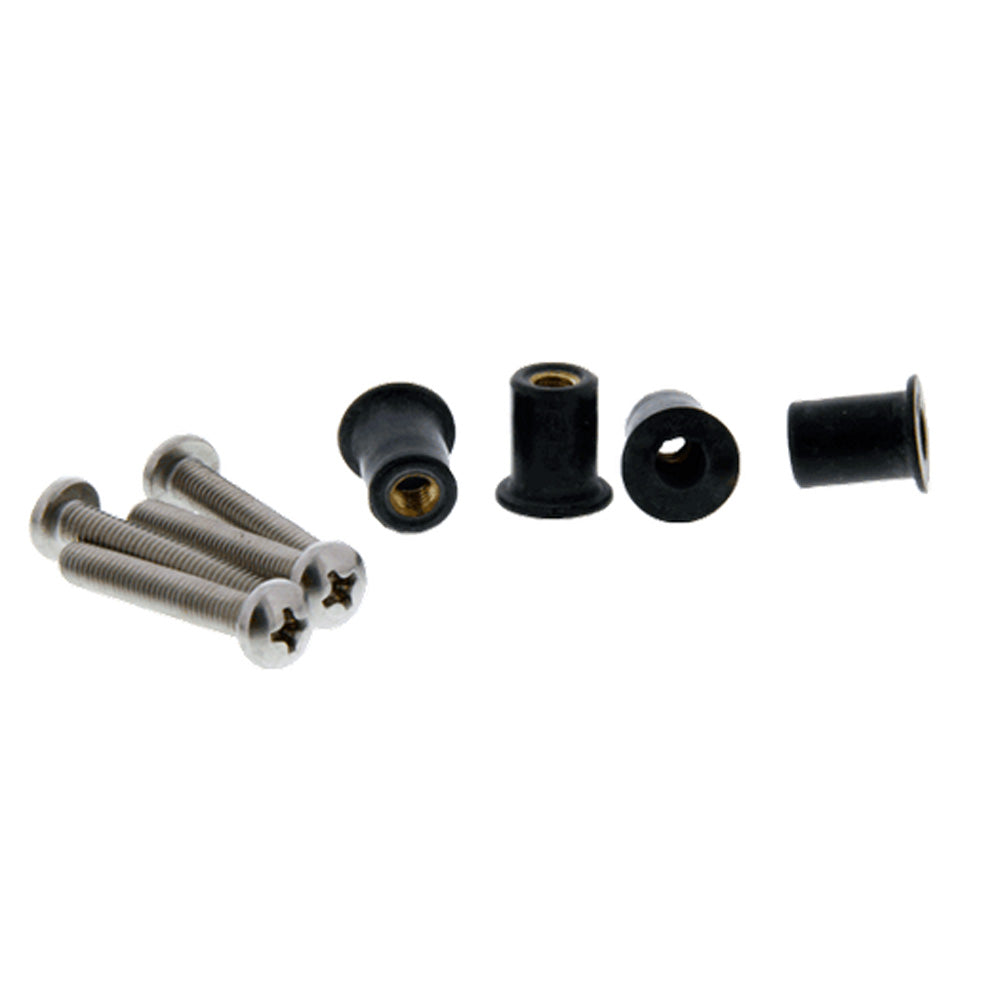 Scotty 133-4 Well Nut Mounting Kit - 4 Pack [133-4] - Premium Accessories from Scotty - Just $5.99! 