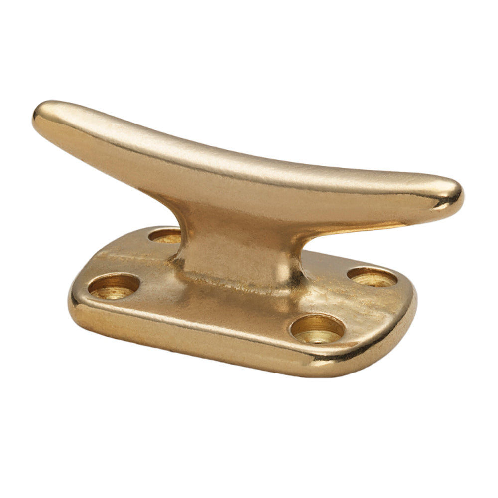 Whitecap Fender Cleat - Polished Brass - 2" [S-976BC] - Premium Cleats from Whitecap - Just $6.99! 