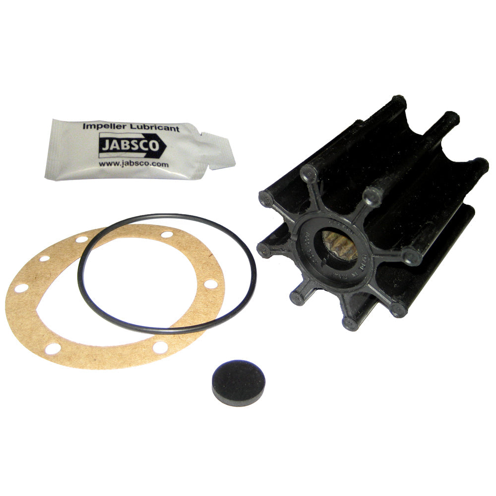 Jabsco Impeller Kit - 8 Blade - Neoprene - 2-9/16" Diameter x 3" W, 5/8" Shaft Diameter [17018-0001-P] - Premium Impellers from Jabsco - Just $67.99! 