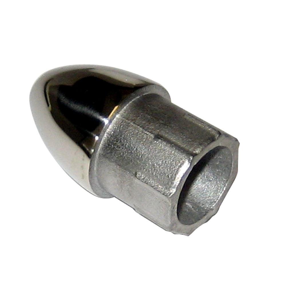 Whitecap Bullet End - 316 Stainless Steel - 7/8" Tube O.D. [6229C] - Premium Rail Fittings from Whitecap - Just $21.99! 