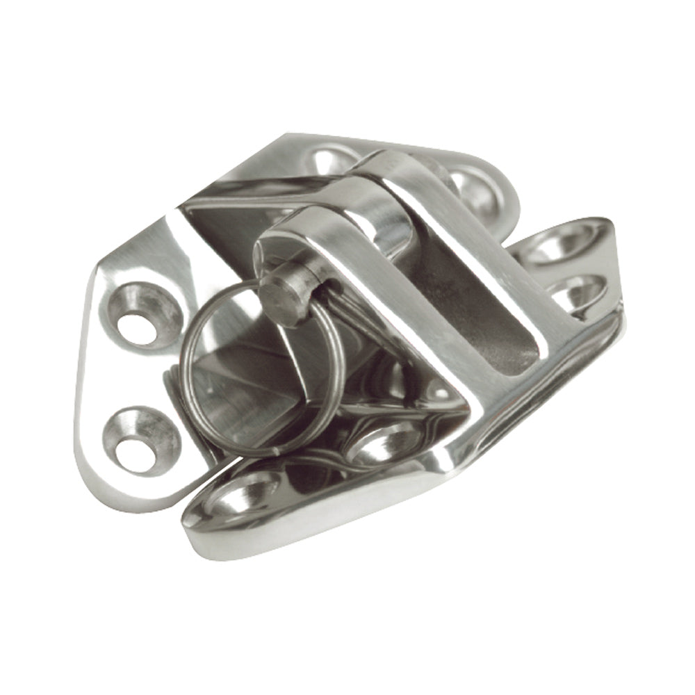 Whitecap Angled Base Hatch Hinge - 316 Stainless Steel - 3" x 2-1/2" [6211C] - Premium Hinges from Whitecap - Just $33.99! 