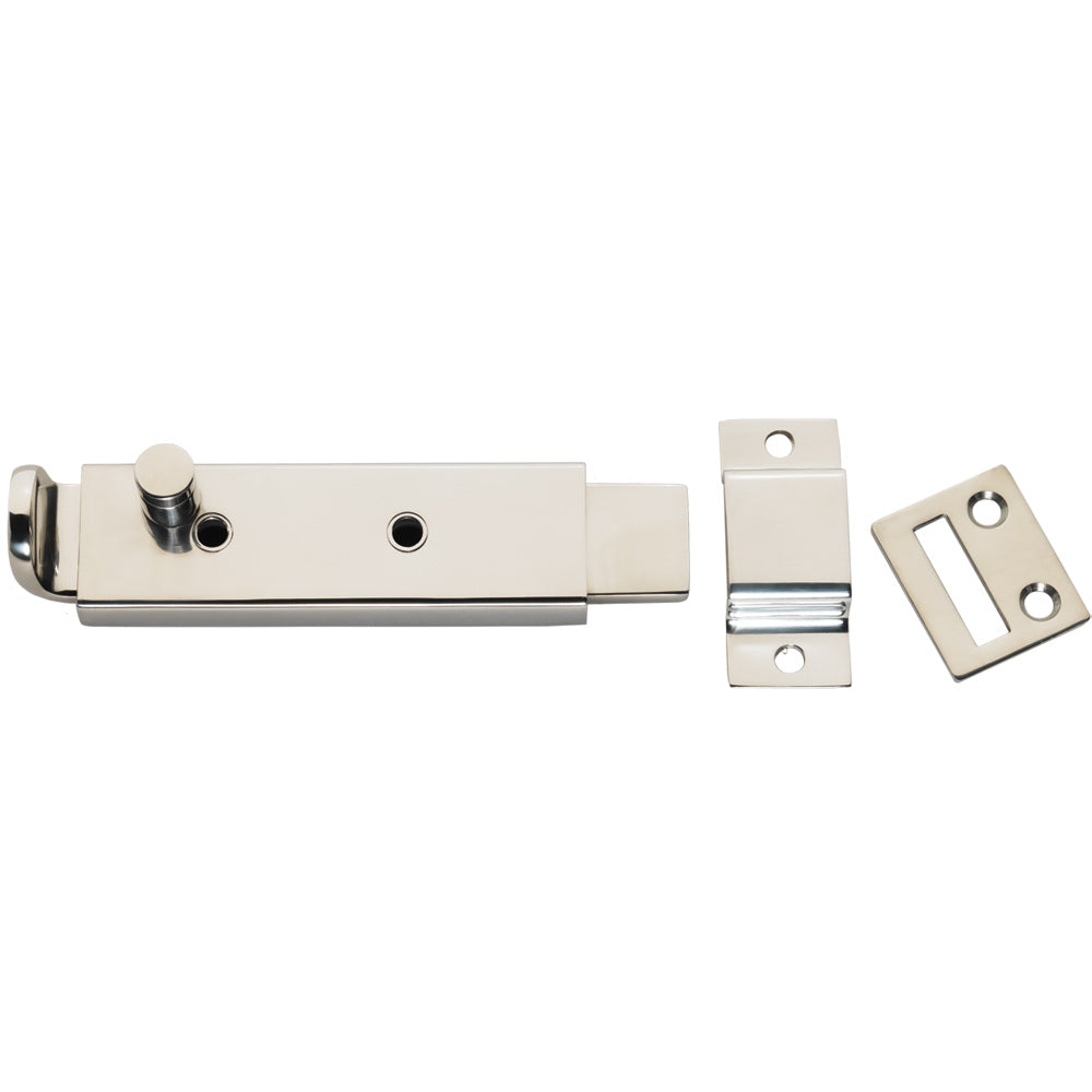 Whitecap Spring Loaded Slide Bolt/Latch - 316 Stainless Steel - 5-5/16" [S-588C] - Premium Latches from Whitecap - Just $54.99! 