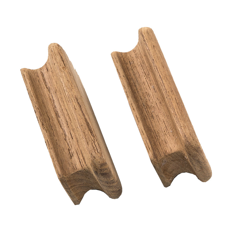 Whitecap Teak Rectangular Drawer Knob - 2-3/4"L - 2 Pack [60131-A] - Premium Teak from Whitecap - Just $14.99! 