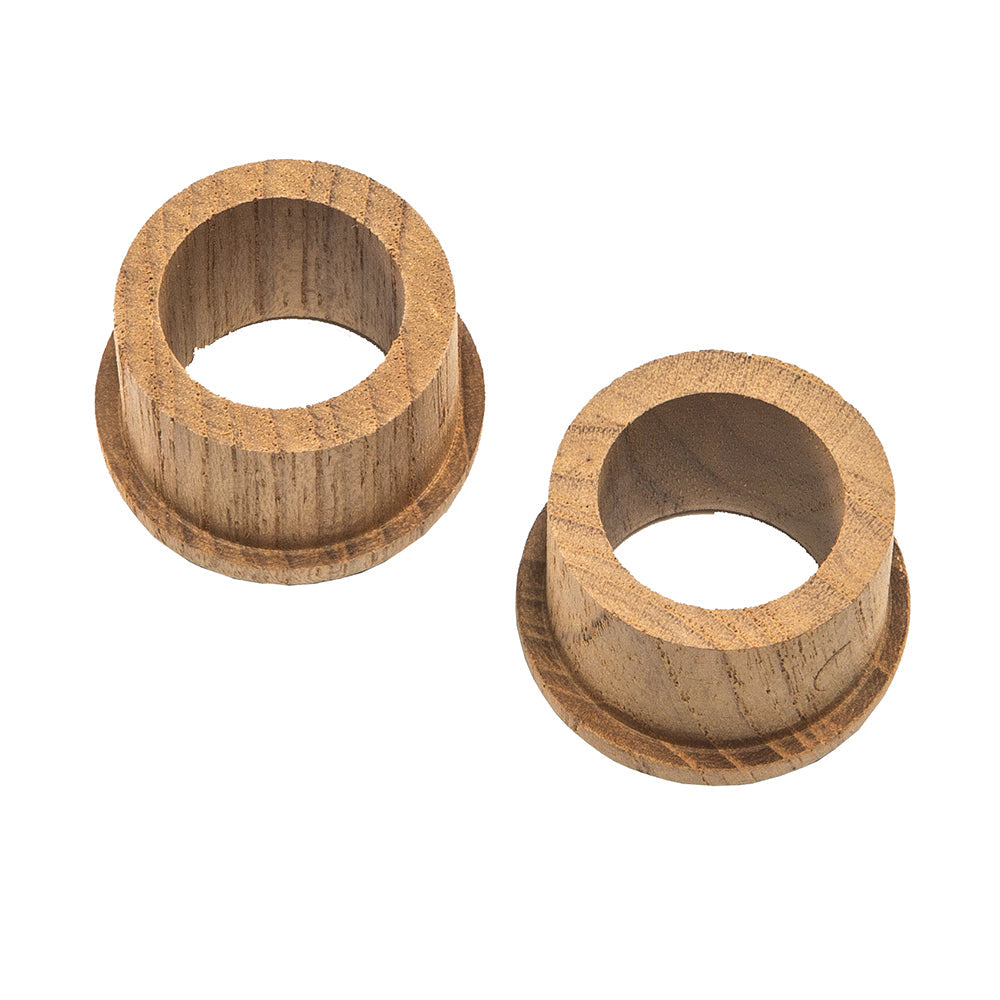 Whitecap Teak Finger Pull - 5/8" Barrel Length - 2 Pack [60145-A] - Premium Teak from Whitecap - Just $4.99! 