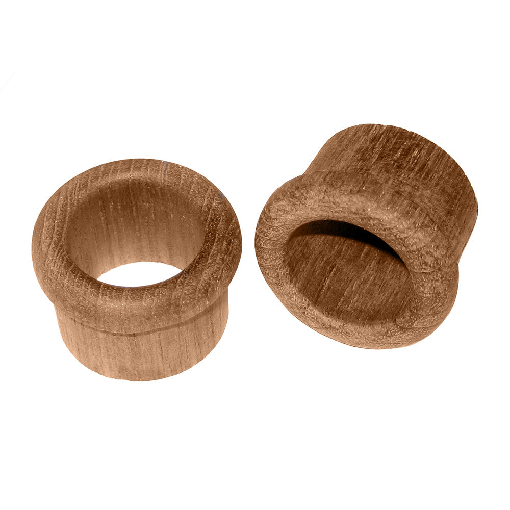 Whitecap Teak Finger Pull - 1" Barrel Length - 2 Pack [60146-A] - Premium Teak from Whitecap - Just $5.99! 