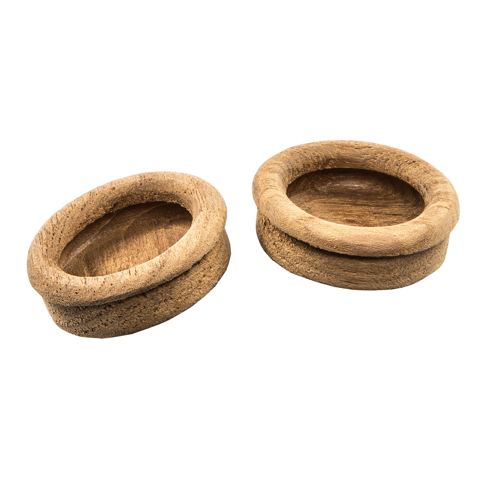 Whitecap Teak Round Drawer Pull - 1-3/8" Round - 2 Pack [60127-A] - Premium Teak from Whitecap - Just $4.49! 