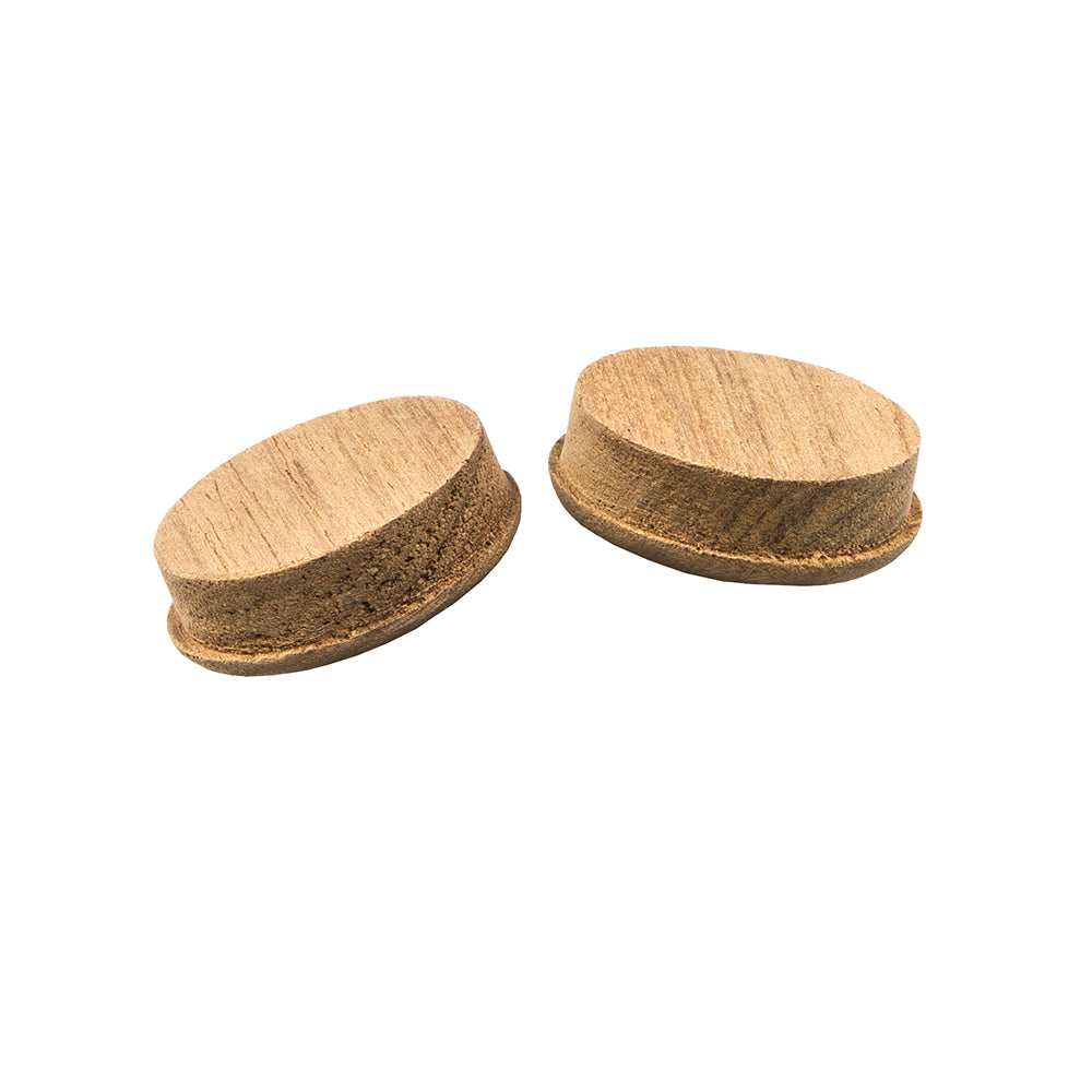 Whitecap Teak Round Drawer Pull - 1-3/8" Round - 2 Pack [60127-A] - Premium Teak from Whitecap - Just $4.49! 