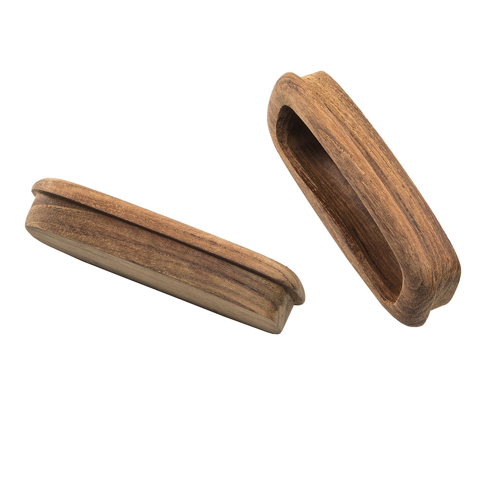 Whitecap Teak Rectangular Drawer Pull - 3-1/4"L - 2 Pack [60135-A] - Premium Teak from Whitecap - Just $6.99! 