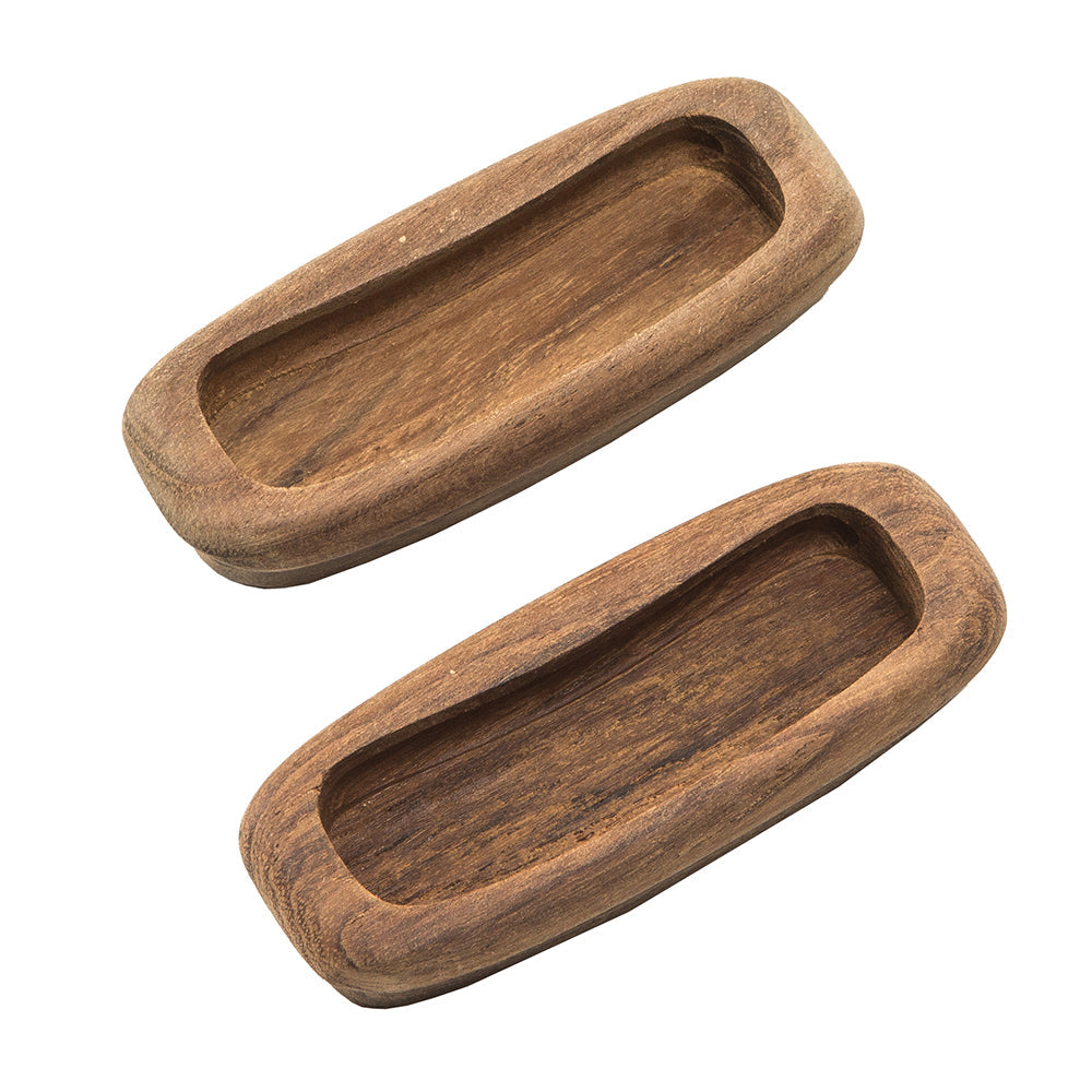 Whitecap Teak Rectangular Drawer Pull - 3-1/4"L - 2 Pack [60135-A] - Premium Teak from Whitecap - Just $6.99! 