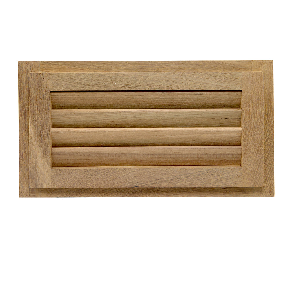 Whitecap Teak Louvered Insert - 6-3/8" x 11-3/16" x 3/4" [60714] - Premium Teak from Whitecap - Just $31.99! 