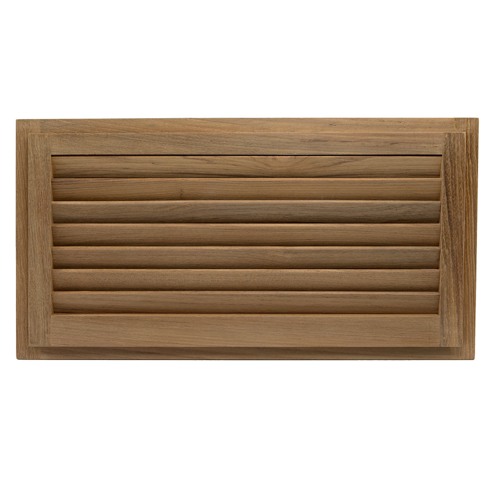 Whitecap Teak Louvered Insert - 9-3/8" x 18" x 3/4" [60716] - Premium Teak from Whitecap - Just $55.99! 