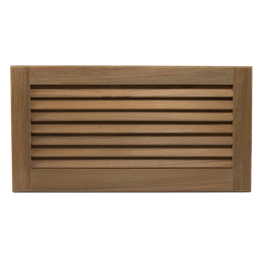 Whitecap Teak Louvered Insert - 9-3/8" x 18" x 3/4" [60716] - Premium Teak from Whitecap - Just $55.99! 