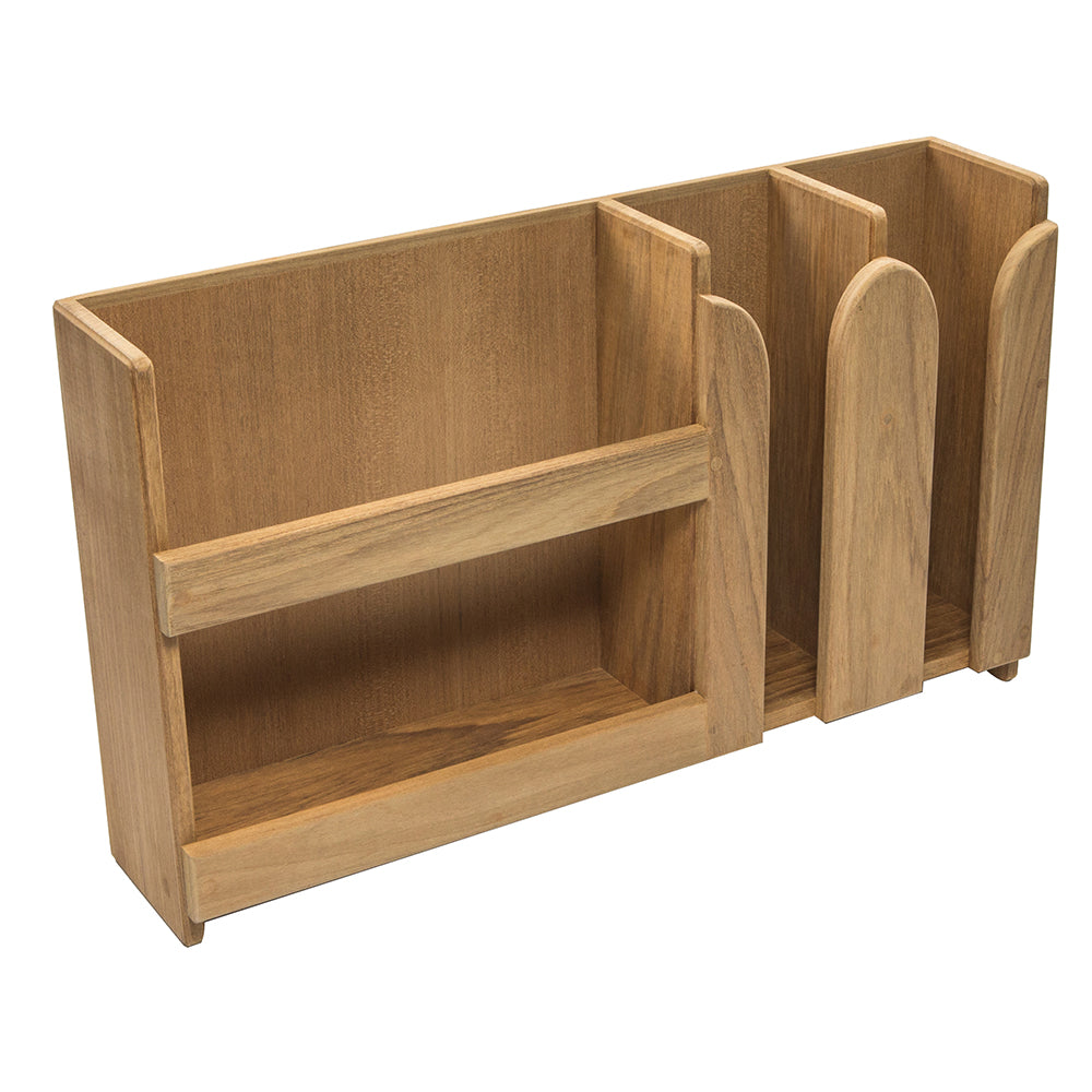 Whitecap Teak Dish/Cup Holder [62406] - Premium Teak from Whitecap - Just $106.99! 