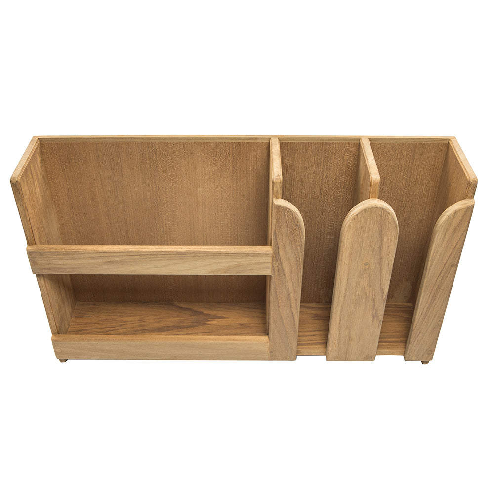 Whitecap Teak Dish/Cup Holder [62406] - Premium Teak from Whitecap - Just $106.99! 