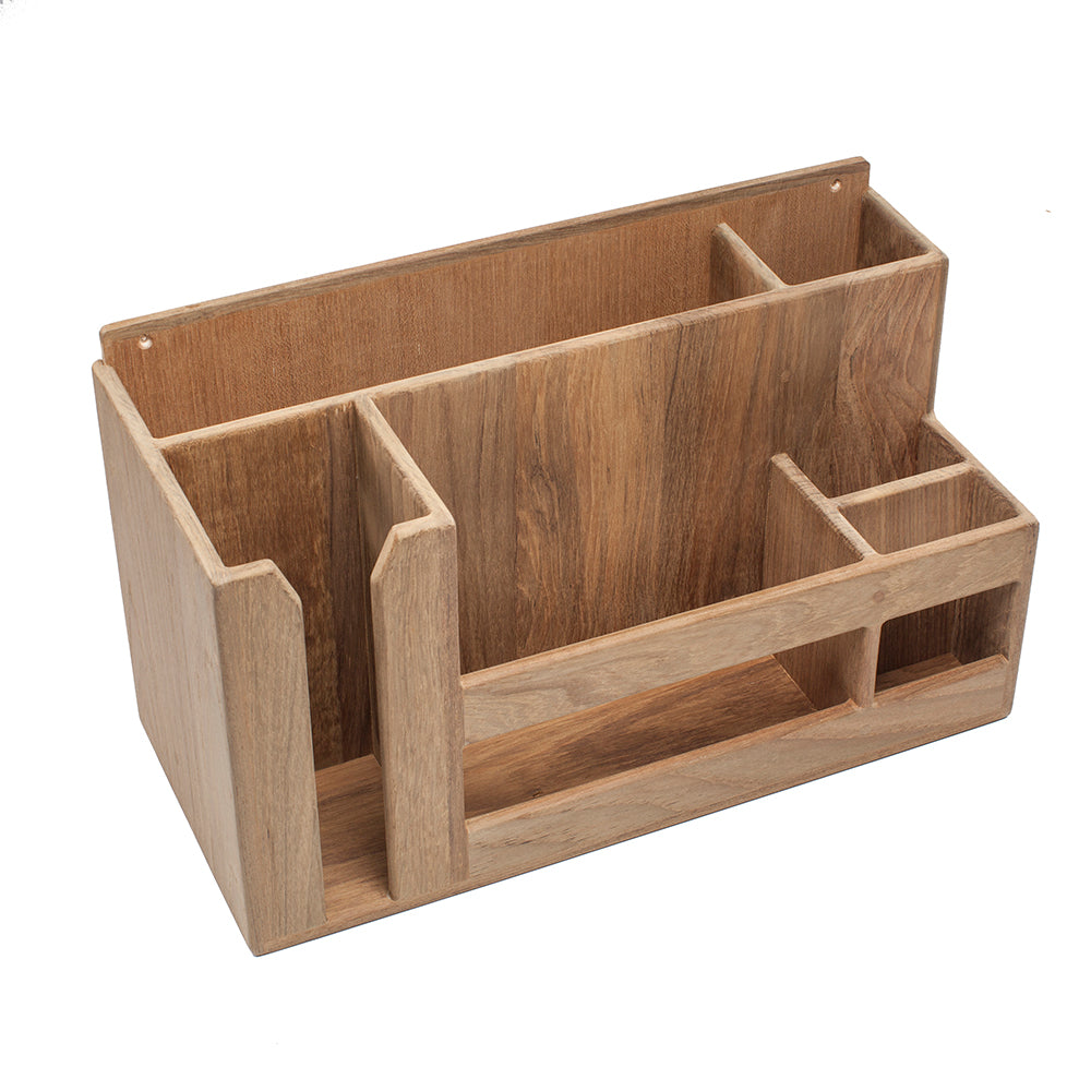 Whitecap Teak Dish/Cup/Utensil Holder [62404] - Premium Teak from Whitecap - Just $172.99! 