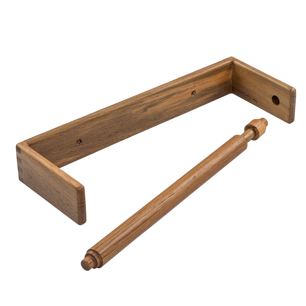 Whitecap Teak Wall-Mount Paper Towel Holder [62442] - Premium Teak from Whitecap - Just $21.99! 