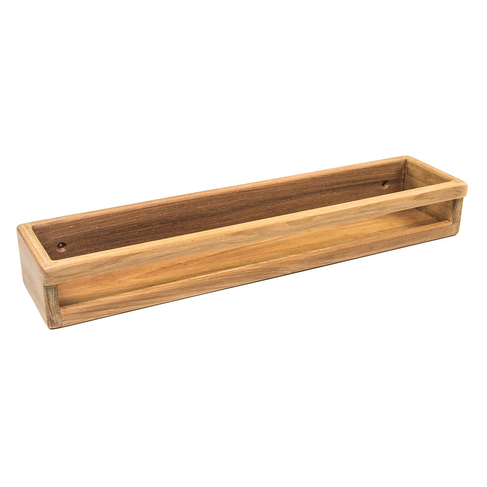 Whitecap Teak Stow Rack [62526] - Premium Teak from Whitecap - Just $22.99! Shop now at Boat Gear Depot