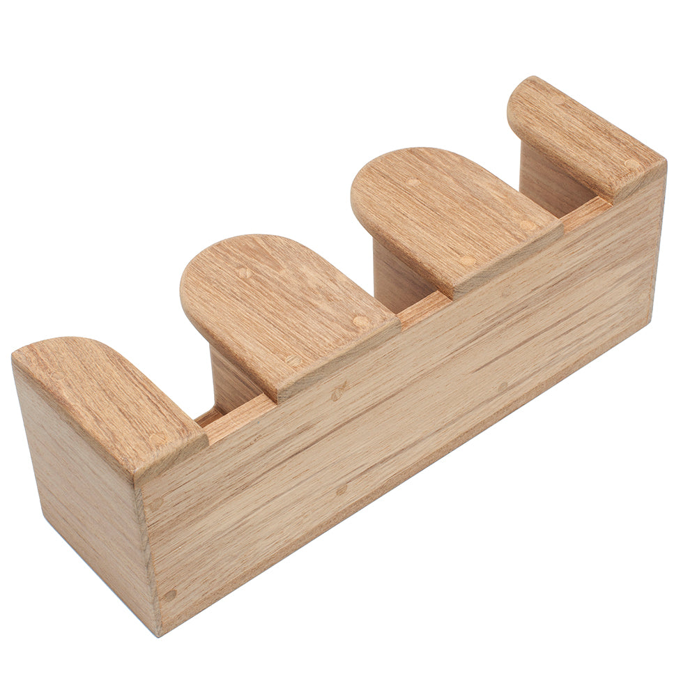 Whitecap Teak THree Mug Rack [62410] - Premium Teak from Whitecap - Just $37.99! 