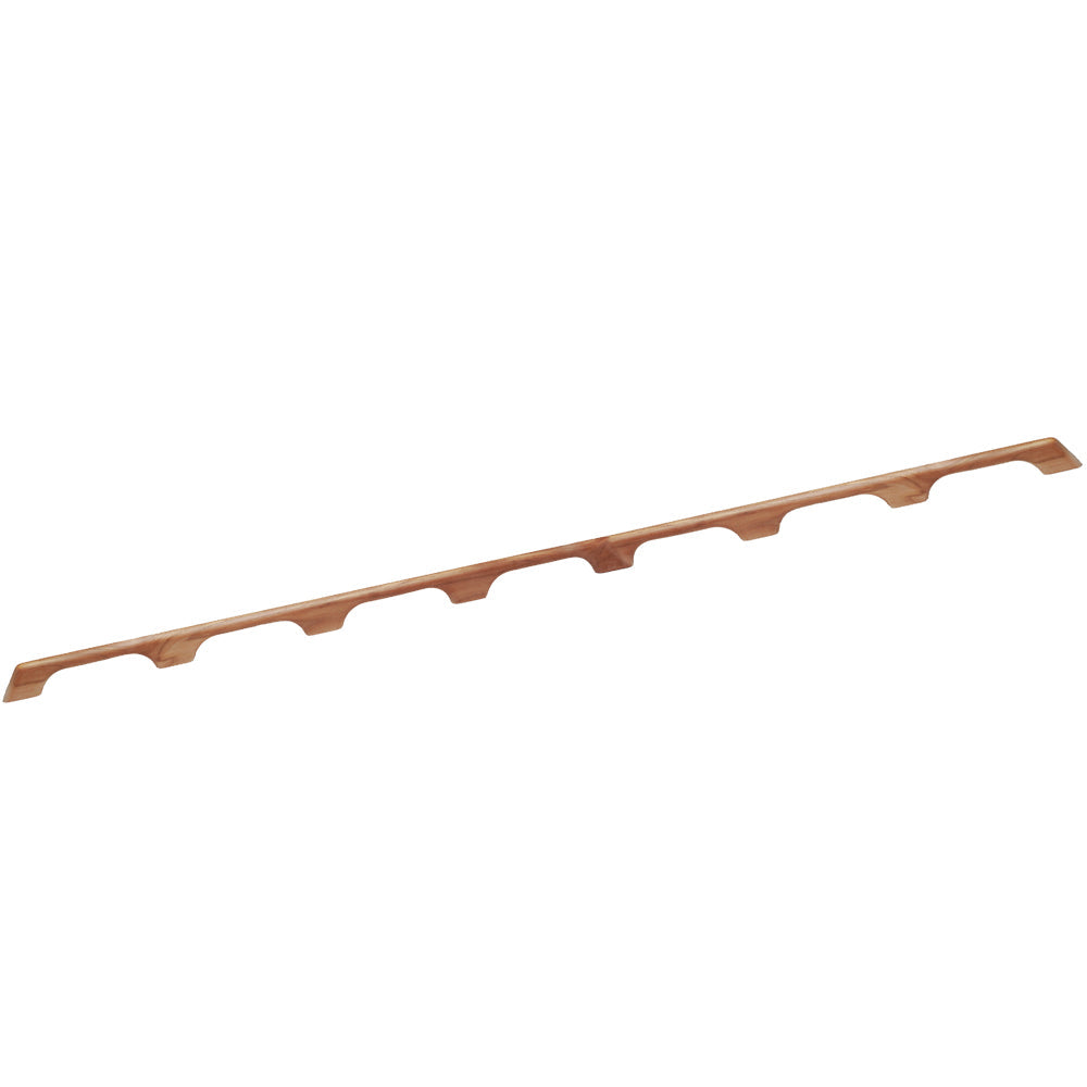 Whitecap Teak Handrail - 7 Loops - 73"L [60112] - Brand_Whitecap, Marine Hardware, Marine Hardware | Grab Handles, Marine Hardware | Teak - Whitecap - Grab Handles