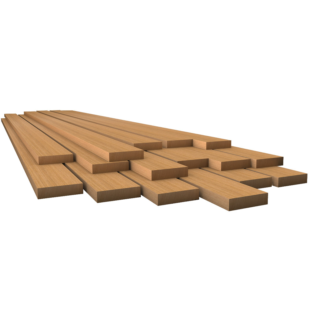 Whitecap Teak Lumber - 1/2" x 1-3/4" x 30" [60811] - Brand_Whitecap, Marine Hardware, Marine Hardware | Teak Lumber - Whitecap - Teak Lumber