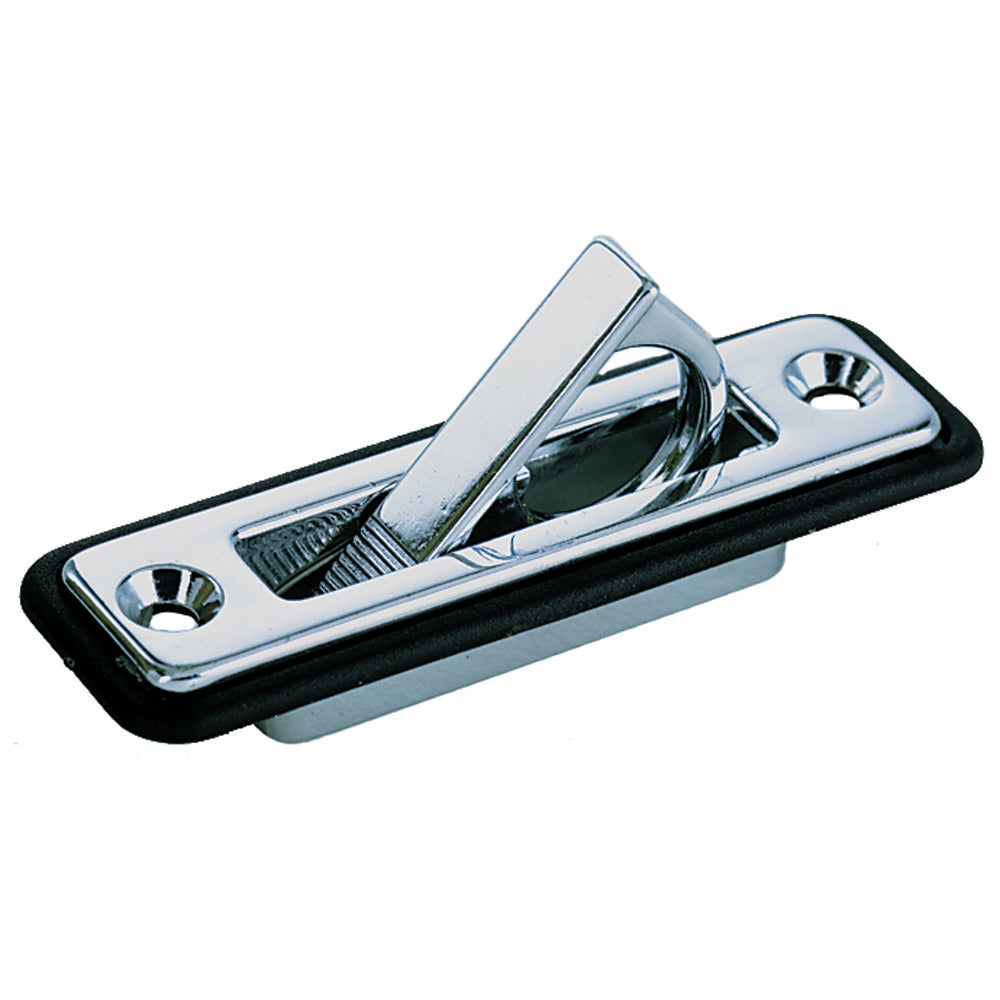 Perko Spring Loaded Flush Pull - Chrome Plated Zinc - " x 3-1/4" [1221DP0CHR] - Premium Latches from Perko - Just $17.99! 