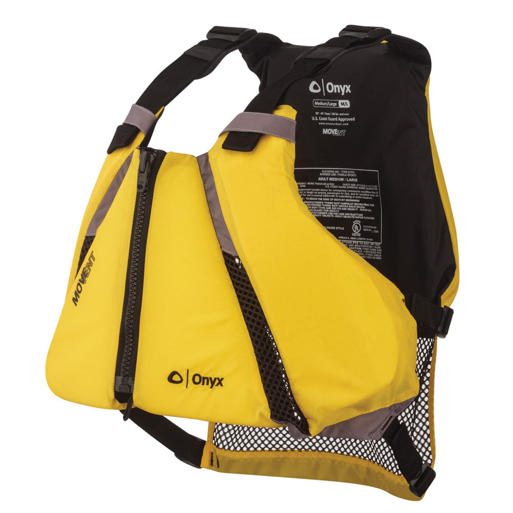 Onyx MoveVent Curve Paddle Sports Life Vest - XS/S [122000-300-020-14] - Premium Life Vests from Onyx Outdoor - Just $56.99! 