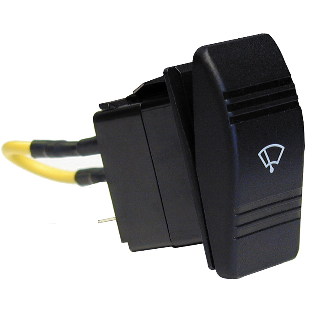 Schmitt Marine Wiper Switch - 3-Position Rocker [40400] - 1st Class Eligible, Boat Outfitting, Boat Outfitting | Windshield Wipers, Brand_Schmitt Marine - Schmitt Marine - Windshield Wipers